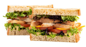 Turkey n Cheddar Sandwich